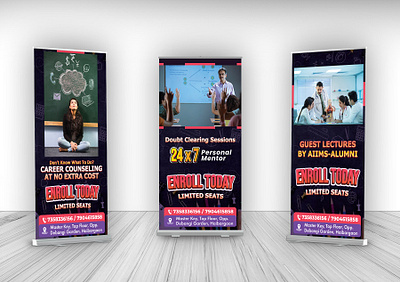 Education roll-up banner corporate