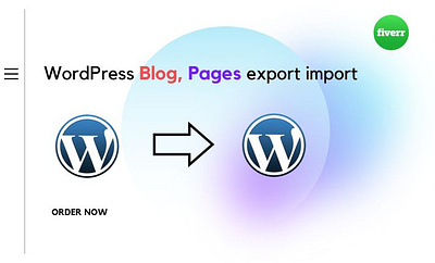 I will migrate wordpress website blog post export import blog design ecommerce website elementor pro elementor website export import wordpress wordpress website