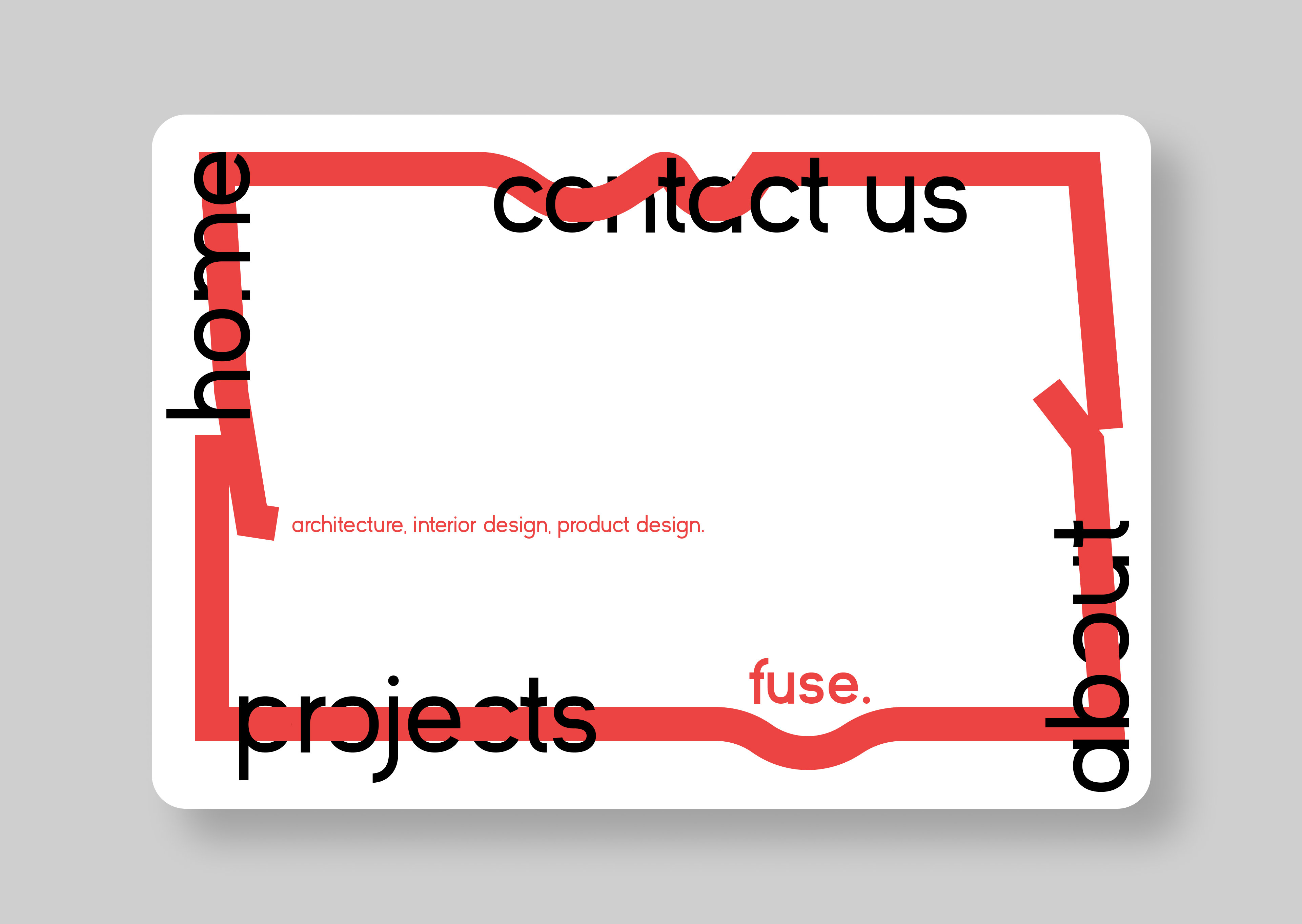 FUSE.architects architect architecture building design desktop fuse graphic design illustration interior interior design minimal office product design profrcional red ui unique ux website