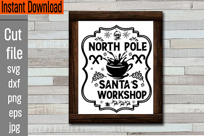 North Pole Santa’s Workshop app branding design graphic design illustration logo svg ui ux vector