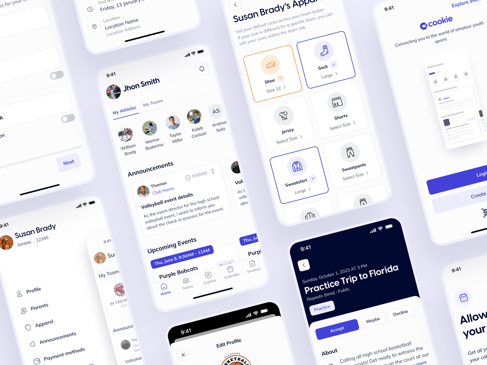 Cookie - The future of teams is here! by Sophy Inasaridze on Dribbble