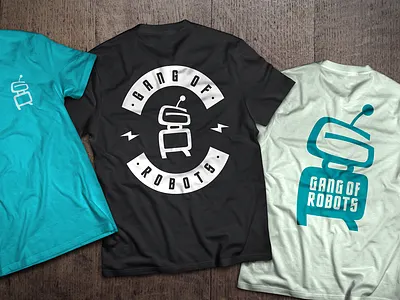 Robots / brand proposal branding design gang graphic design logo maestral robot robots