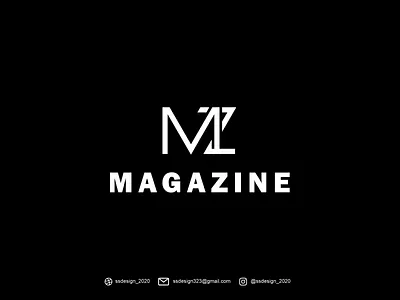 MZ Logo Design branding design graphic design identity illustration letter a logo logos vector