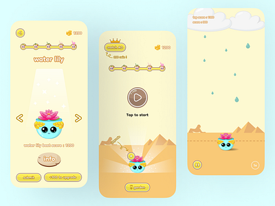 Cacu musical game cute design game graphic design illustration logo ui ux