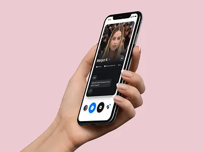 Alike App animation cards clean contact interface match minimal navigation product social ui
