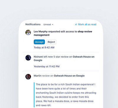 Notifications design design product review ui ux