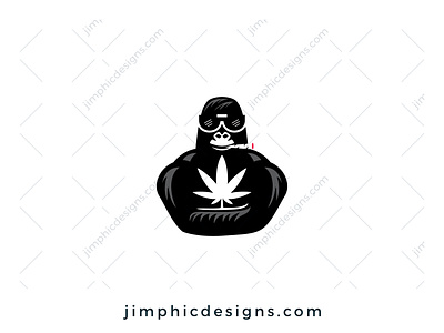 CBD Gorilla Logo branding design graphic design logo vector