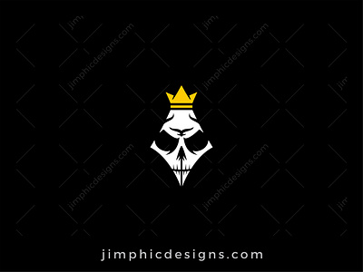 Pen Skull Logo branding design graphic design inkpen logo pen skull vector