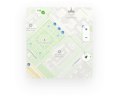 UI animation for the Yandex Maps app animation icon ui
