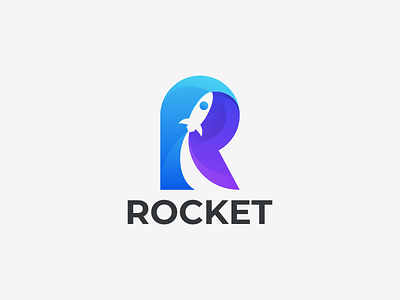 ROCKET app branding design graphic design icon illustration logo rocket coloring rocket logo ui ux