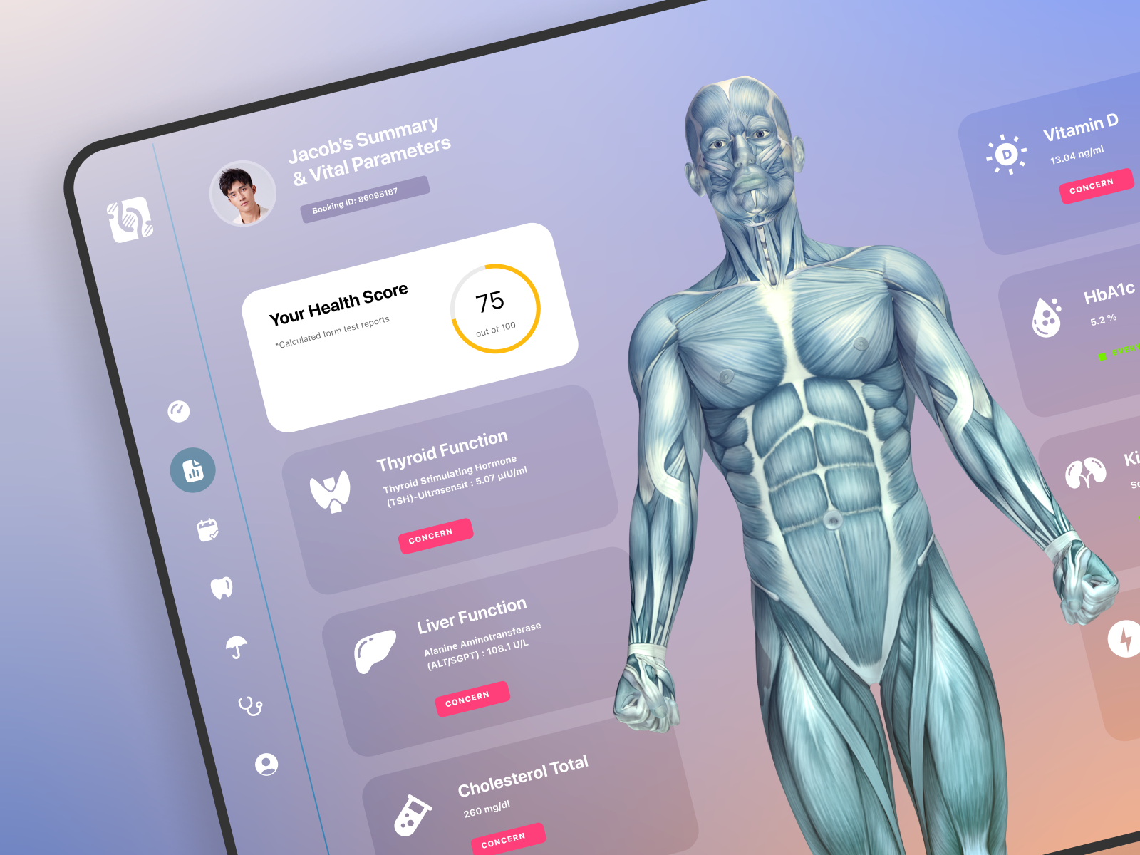 Patient Lab Report Overview clinicaldata datavisualization digitalhealth doctor app doctordashboard healthcaredesign healthdata healthtech labreports medical app medicalsoftware medtech mobilehealth patient app patientcare product design uiux userinterfacedesign uxdesign web design
