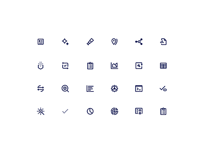 Icons app blog branding chart cog data design file gear graph graphic design icon iconography icons illustration telescope ui ux web web design