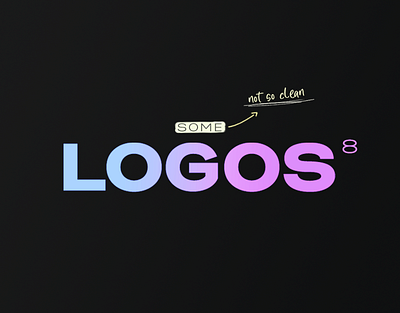 Logofolio Dark branding dark logo design graphic design logo logotipo logotype nft design nft logo