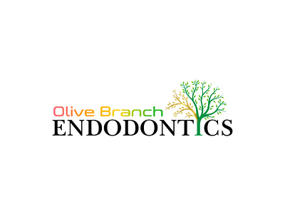 Olive Branch Endodontics Logo branch design dental art dental care dental specialist dental wellness dentistry endodontics green logo leaf emblem logo logodesign logodesigner medical logo modern dentist olive branch olive symbol root canal tooth health tooth icon