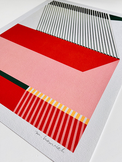 Bauhaus Art Print n.28 art art print design geometric graphic design illustration modern pattern