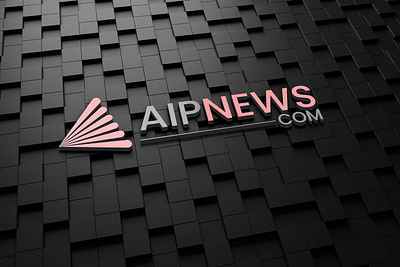 AIPNEWS.COM LOGO DESIGN 3d animation banner design branding business card design design email signature design graphic design icon design illustration letterhead design logo logo design logos logotipo logotype monogram motion graphics typography ui