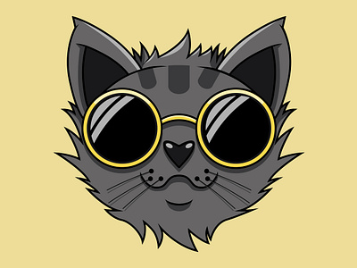 Odesas cat cat design graphic design illustration logo vector