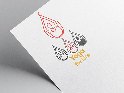 Concept:- Yoga Position-Unused brand identity branding design graphic design illustration illustrator logo logo design ui vector