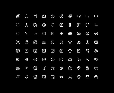 Icons clean dark icon iconic iconography icons line png simple stroke svg ui ux