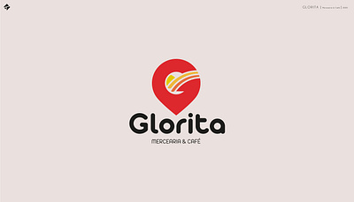 Glorita - Mercearia e café branding café graphic design logo mercearia