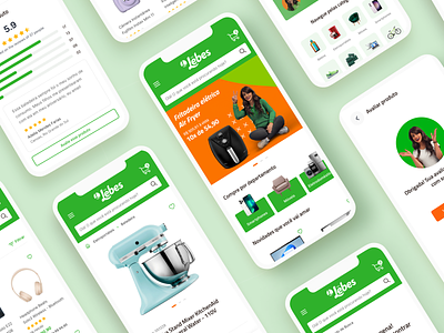 E-commerce mobile cart ecommerce ui
