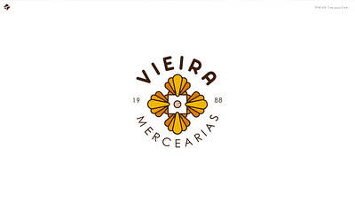 Vieira - Mercearias branding design graphic design logo mercearia