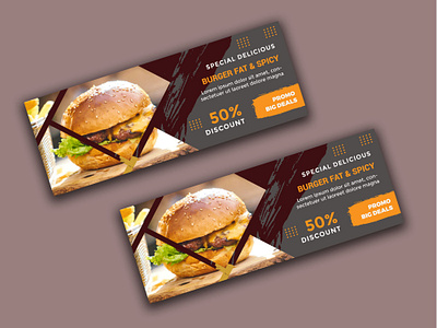 Food Facebook Cover Images​​​​​​​ Design burger