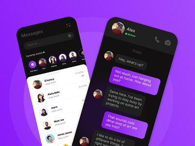 Chat App UI Design chat app ui design chat app ux and ui tips interactive messaging ui design messaging app ui mobile chat app design trends mobile chat interface design