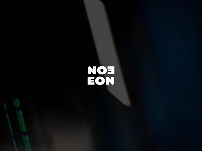 NOE EON logo branding design graphic design illustration logo typography vector