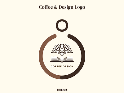 Coffee & Design Logo branding coffee design graphic design illustration logo typography