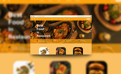 restaurant website design branding design graphic design ui ux