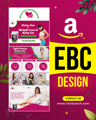 Amazon Enhance Brand Content | Listify Tech amazon amazon ebc ebc enhance brand content listing images product description