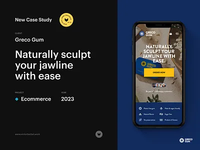 New Case Study – Greco Gum (Ecommerce) design designsystem ecommerce greece greek mastic gum tree ui