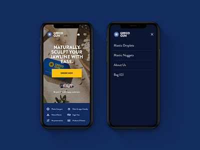 New Case Study – Greco Gum (Ecommerce) app art design ecommerce grid mobile mobilecommerce ui ux