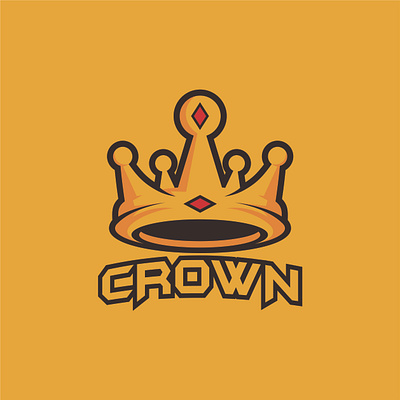 Crown logo design 3d branding crown crown logo design graphic design logo minimalist unique design vector