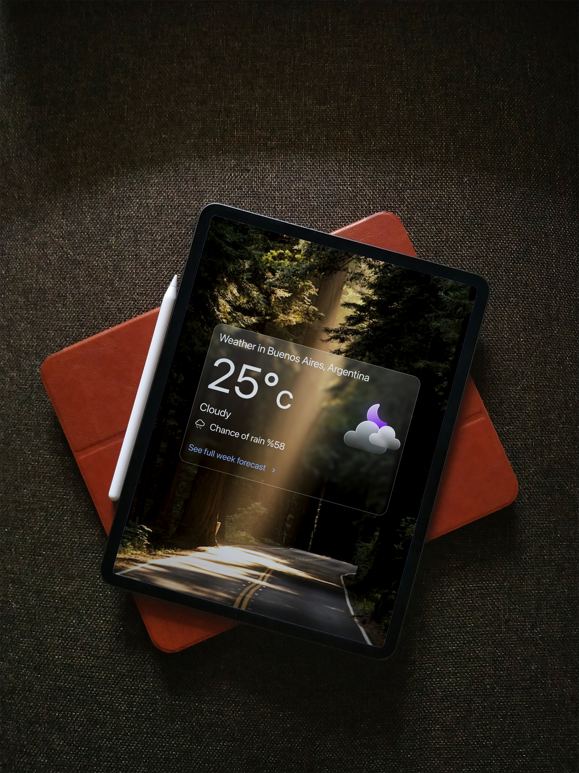 Weather widget concept app app design concept design figma mobile app photoshop psd ui ui design weather widget
