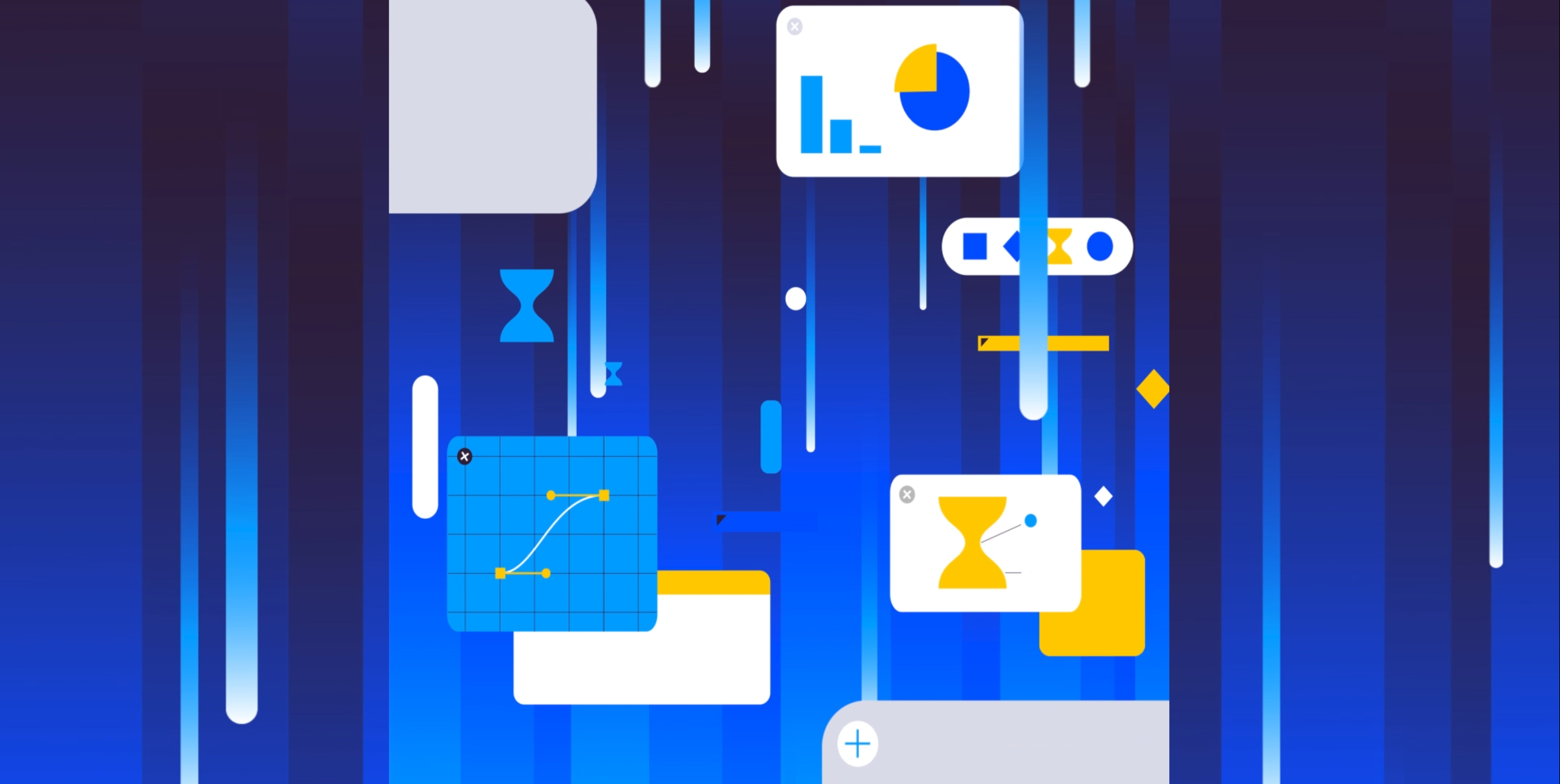 UI Traffic 2d animation 3d animation ben marriott graphic design motion design motion graphics oktoviz school of motion ui waeel natah