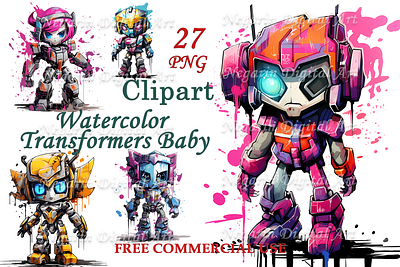 Baby Transformers graphic design