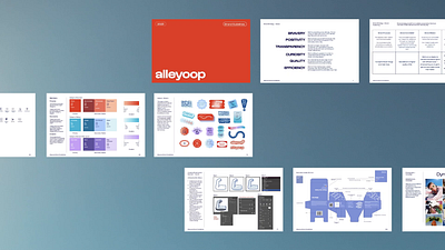 Alleyoop Brand Book branding design graphic design illustration logo photography typography ui web design