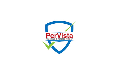 PerVista Logo abstract brand identity branding checkmark logo creative innovative logo logo design logo designer logo inspiration minimal logo minimalist modern professional stylish technology unique