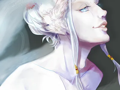 Random portrait digital art digital illustration illustration portrait