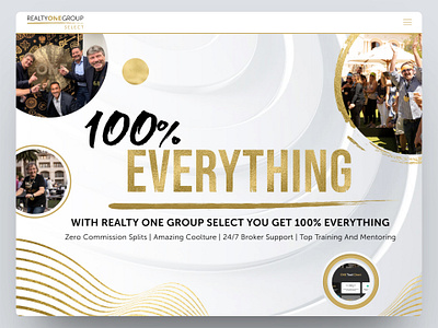 RealtyOne Group Select website animation app branding design illustration logo ui ux
