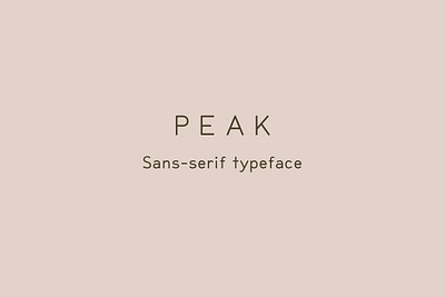 Peak, Sans-serif font app branding design graphic design illustration logo typography ui ux vector