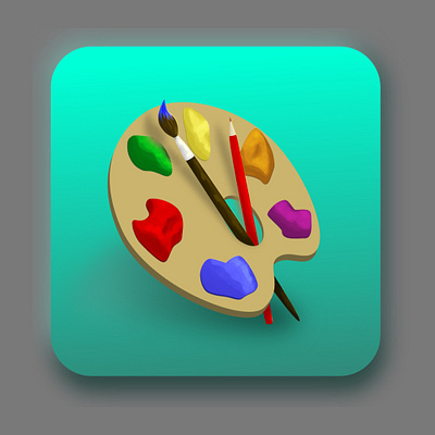 Art App Icon design graphic design illustration logo ui vector