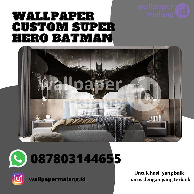 WALLPAPER CUSTOM SUPER HERO BATMAN by Jasa Pasang02 on Dribbble