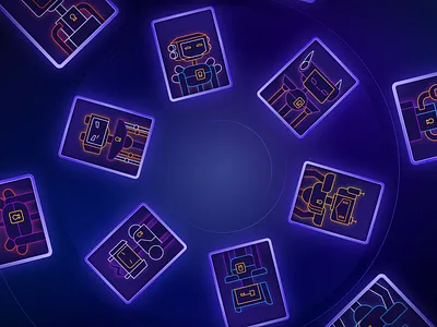 Robots bot branding character design graphic design illustration mecha robot