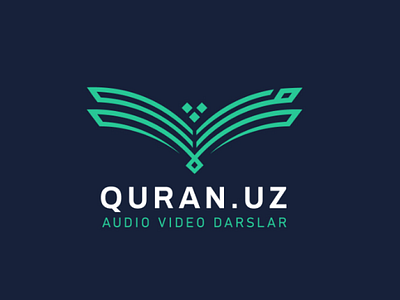 Quran.uz — logo branding design