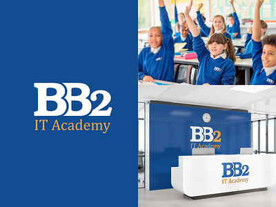BB2 It academy — logo and branding design
