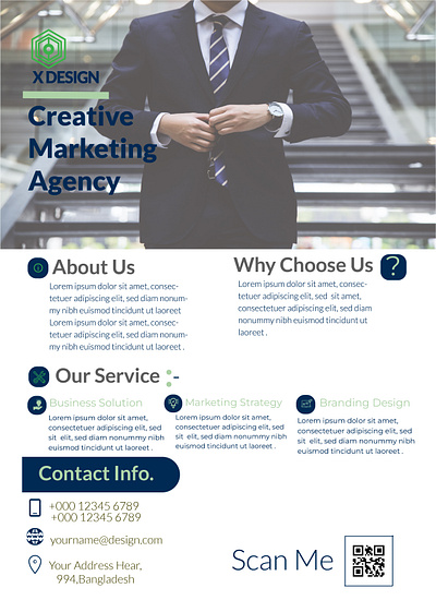 Corporate Flyer branding design graphic design