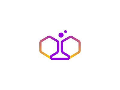 Chemistry, lab, hexagon, flask, experiment logo (for sale) branding chemistry education experiment for sale unused buy hexagon icon lab laboratory logo logodesign modern titration